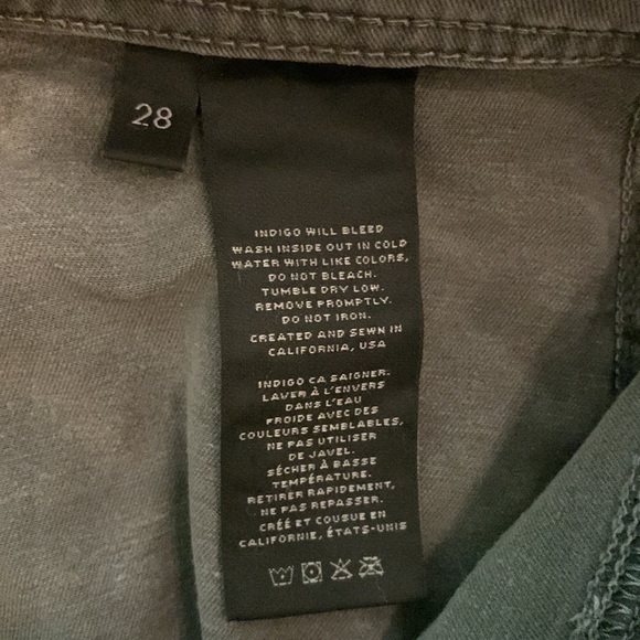 J Brand ‘ginger’ mid rise utility pant in silver fox - Picture 10 of 12